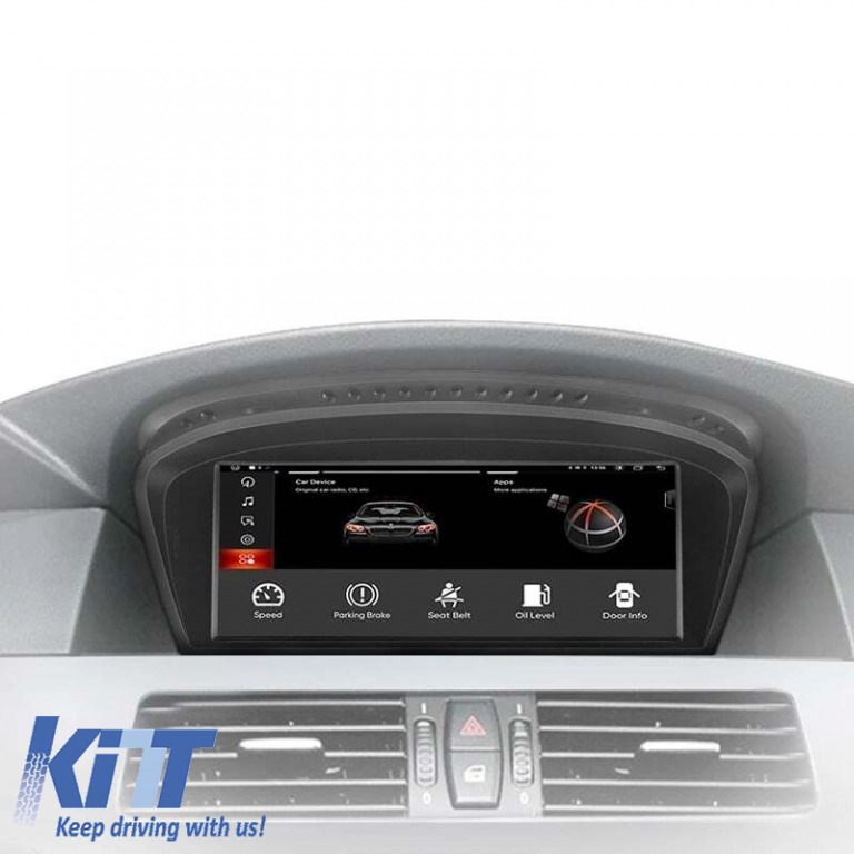 Navigatie Android Dedicata BMW Seria 3 E90 E91, Seria 5 E60 E61 (2004-2013), 8.8 Inch, 4Gb Ram, 64Gb Stocare, Bluetooth, WiFi, Carplay Performance AutoTuning