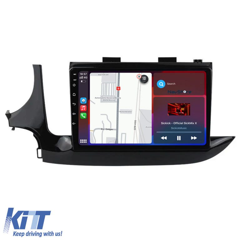 Navigatie Android Dedicata Opel Mokka (2016 - 2024), 9Inch, 2Gb Ram, 64Gb Stocare, Carplay Performance AutoTuning