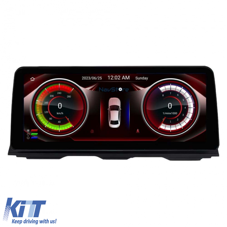 Navigatie Dedicata BMW Seria 3 E90 E91, Seria 5 E60 E61 (2004-2013), 12.3 Inch, 4Gb Ram, 64Gb Stocare, Carplay Performance AutoTuning