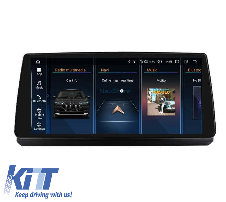 Navigatie Dedicata BMW Seria 5 E60 E61 (2003-2010), 10.33 Inch, 8Gb Ram, 128Gb Stocare, Carplay Performance AutoTuning