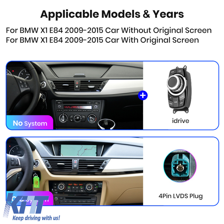 Navigatie Dedicata BMW X1 E84 (2009-2015), 10.25 Inch, 4Gb Ram, 64Gb Stocare, Carplay Performance AutoTuning