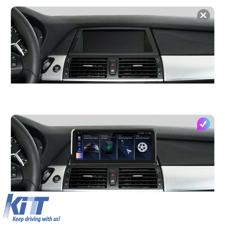 Navigatie Dedicata BMW X5 E70   X6 E71 (2007-2013), 10.25 Inch, 4Gb Ram, 64Gb Stocare, Carplay Performance AutoTuning