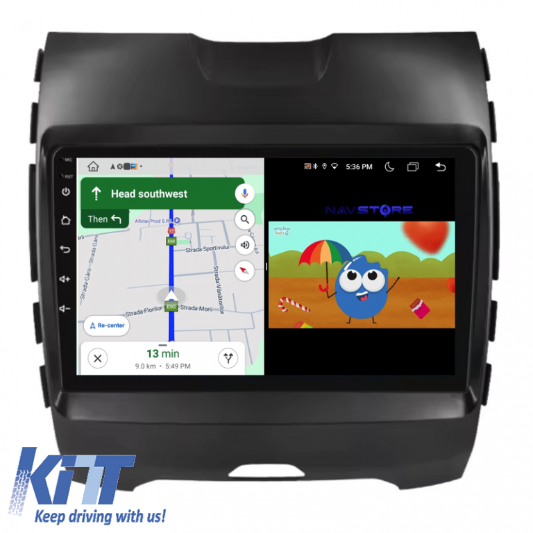 Navigatie Dedicata Ford Edge (2015 - 2021), 9Inch, 2Gb Ram, 64Gb Stocare, Carplay Performance AutoTuning