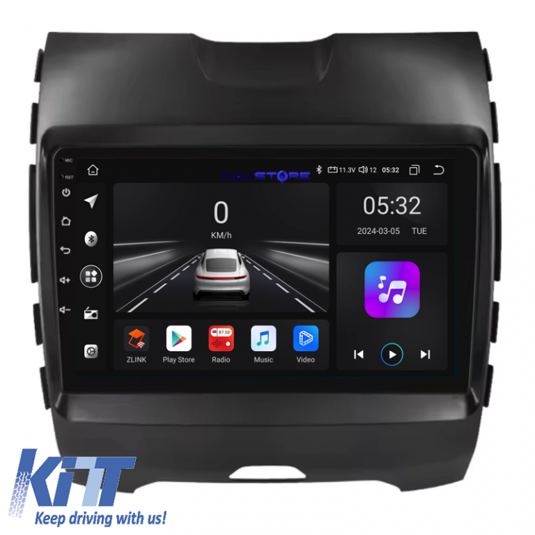 Navigatie Dedicata Ford Edge (2015 - 2021), 9Inch, 4Gb Ram, 64Gb Stocare, Carplay Performance AutoTuning
