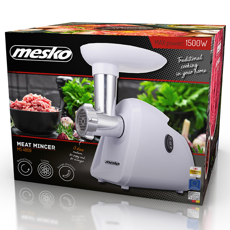 MASINA DE TOCAT CARNE 1500W MS 4809 MESKO EuroGoods Quality