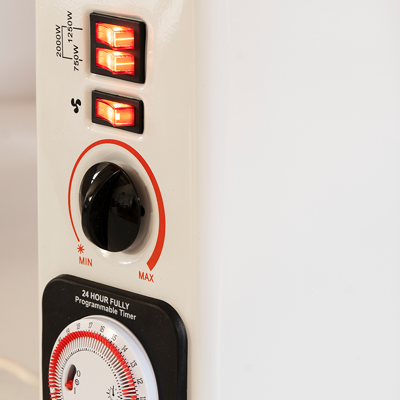 CONVECTOR INCALZIRE 3 TREPTE 2000W ALB MESKO EuroGoods Quality