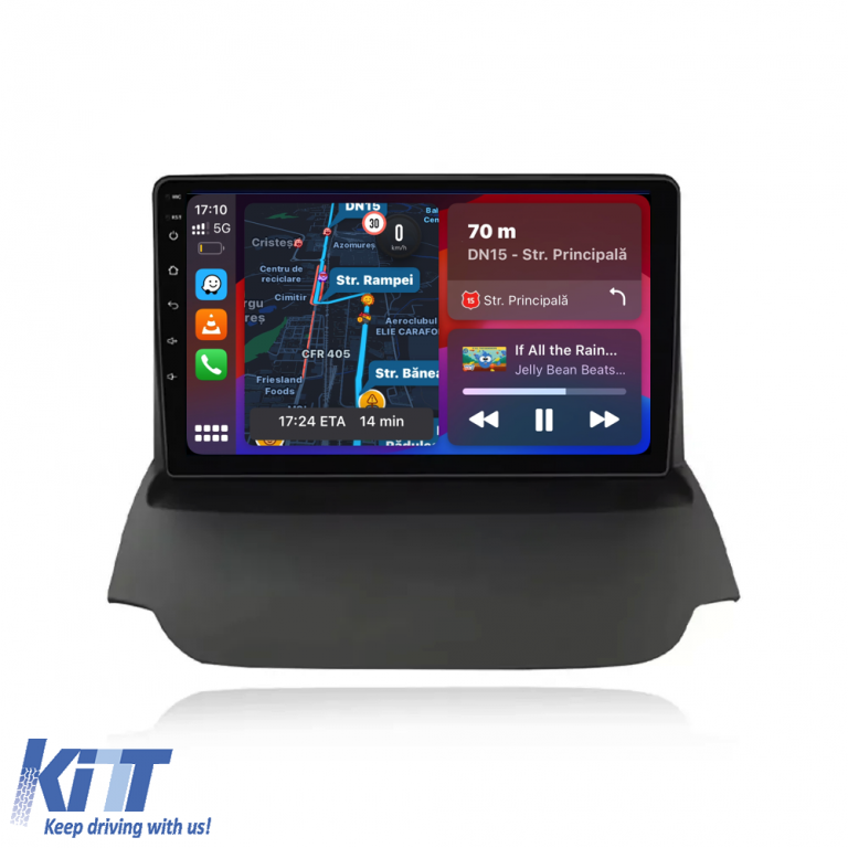 Navigatie Dedicata Ford EcoSport (2013 - 2016), 9Inch, 2Gb Ram, 64Gb Stocare, Carplay Performance AutoTuning