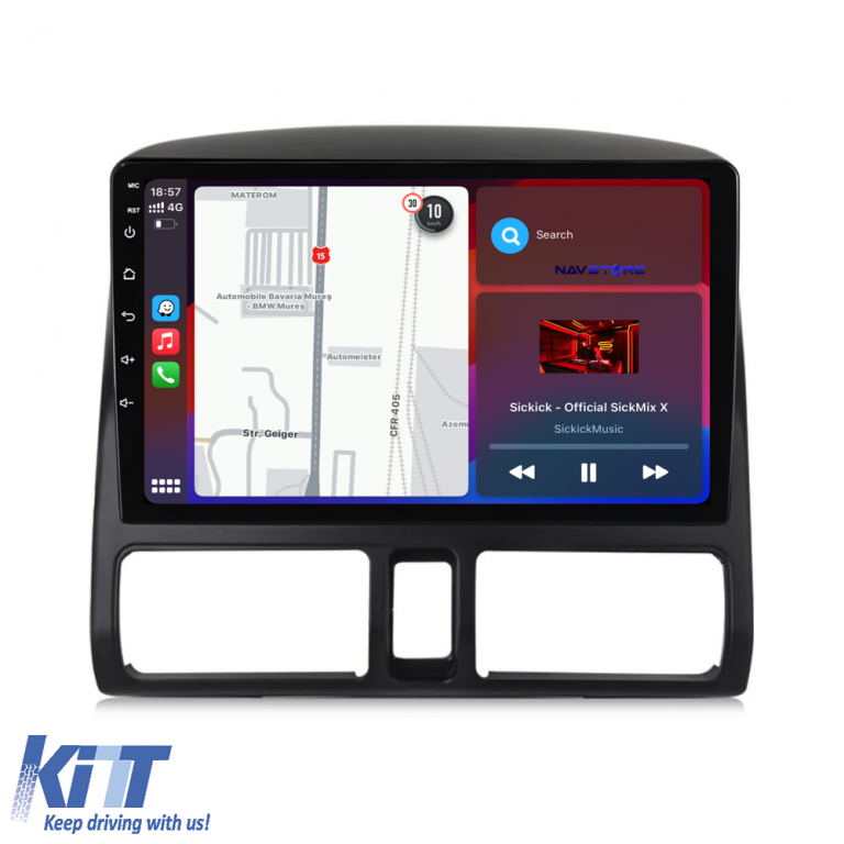 Navigatie Dedicata Honda CR-V (2001 - 2006), 9Inch, 1Gb Ram, 32Gb Stocare, Carplay Performance AutoTuning