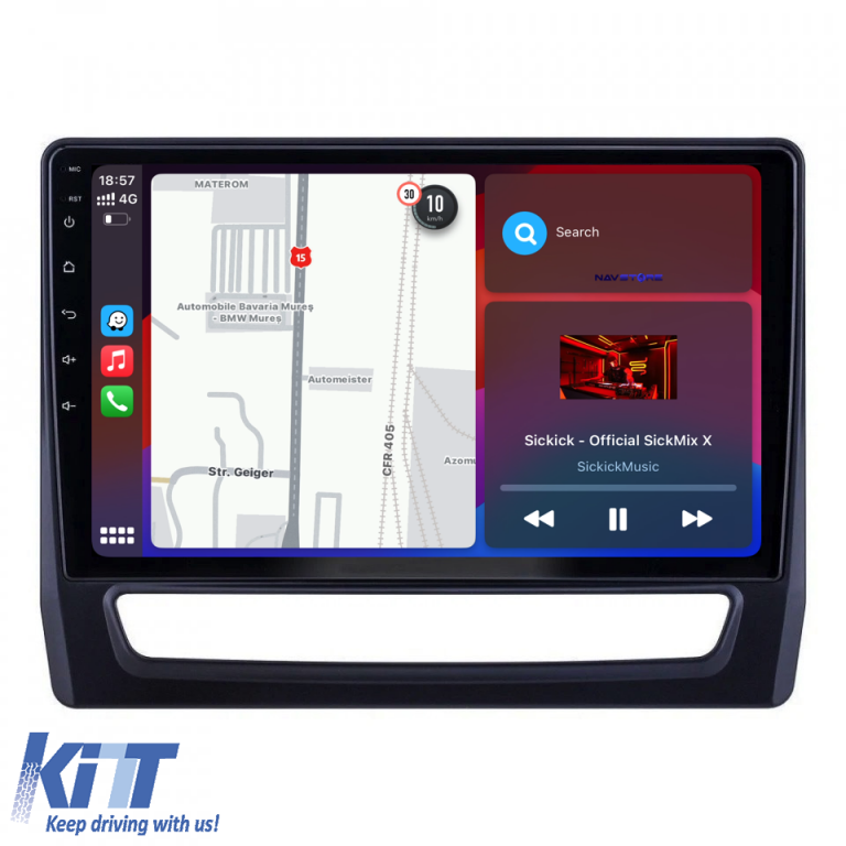 Navigatie Dedicata Mitsubishi ASX 2 (2019 - 2025), 10Inch, 1Gb Ram, 32Gb Stocare, Carplay Performance AutoTuning