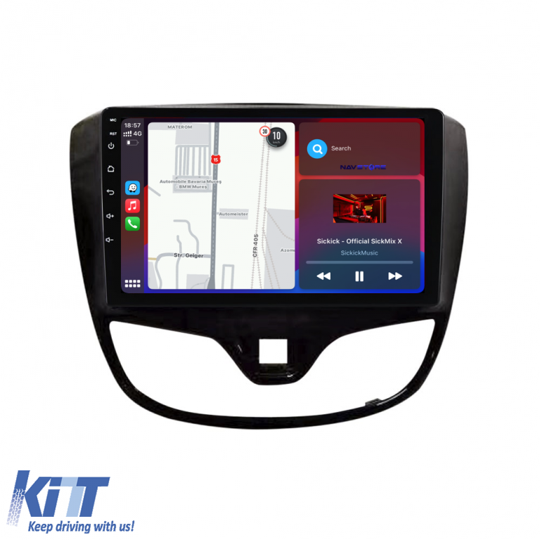 Navigatie Dedicata Opel Karl (2015 - 2019), 9Inch, 4Gb Ram, 64Gb Stocare, Carplay Performance AutoTuning