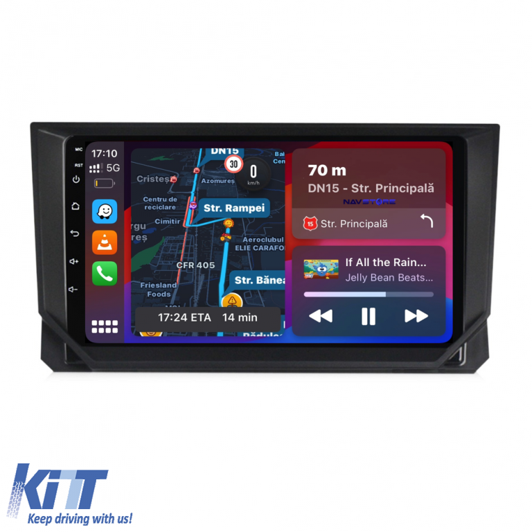 Navigatie Dedicata Seat Ibiza (2017 - 2025), 9Inch, 2Gb Ram, 64Gb Stocare, Carplay Performance AutoTuning