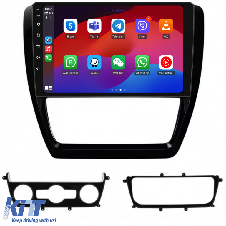 Navigatie Dedicata Volkswagen Jetta (2011 - 2018), 10Inch, 8Gb Ram, 256Gb Stocare, Carplay Performance AutoTuning