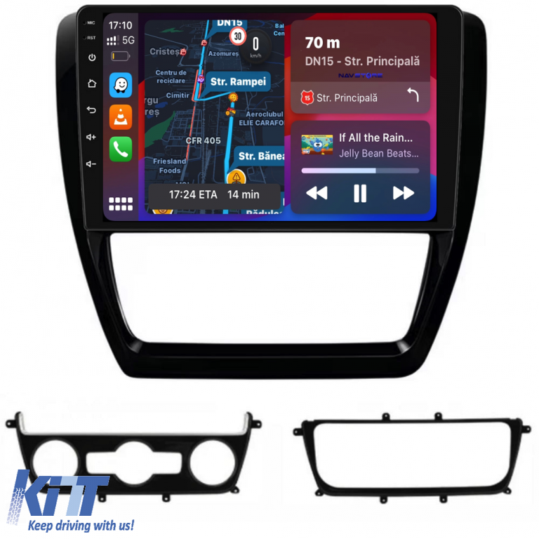 Navigatie Dedicata Volkswagen Jetta (2011 - 2018), 10Inch, 8Gb Ram, 256Gb Stocare, Carplay Performance AutoTuning