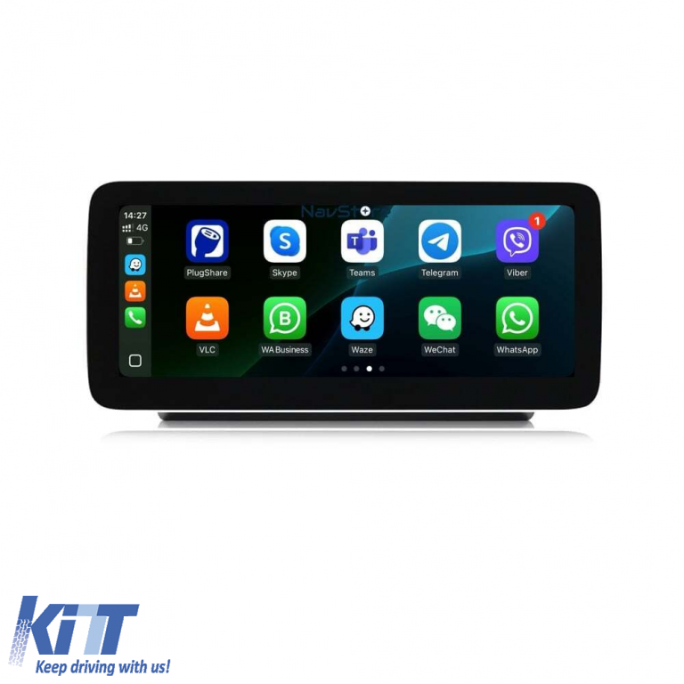 Navigatie Android Dedicata Mercedes Benz GLK X204 (2008 - 2015), 10.25 Inch, 4Gb Ram, 64Gb Stocare, Carplay Performance AutoTuning