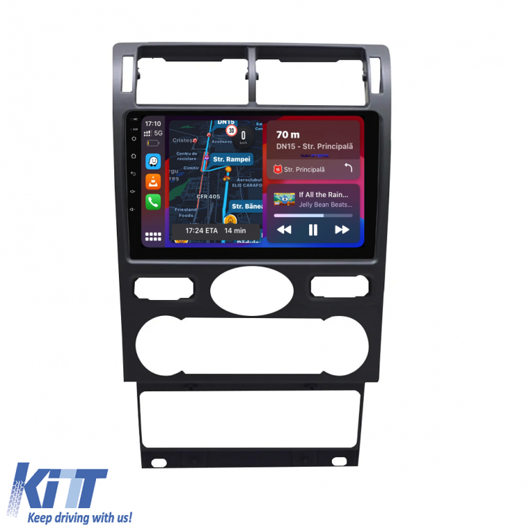 Navigatie Dedicata Ford Mondeo 3 (2000-2007), 9Inch, 8Gb Ram, 256Gb Stocare, Carplay Performance AutoTuning