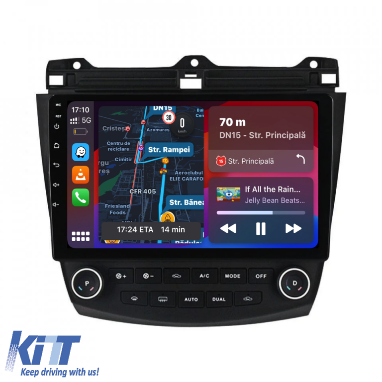 Navigatie Dedicata Honda Accord VII (2003 - 2008), 10Inch, 2Gb Ram, 64Gb Stocare, Carplay Performance AutoTuning