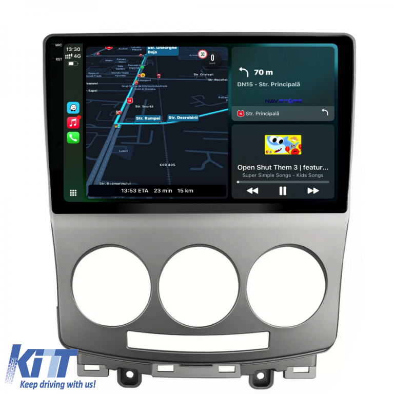Navigatie Dedicata Mazda 5 (2005-2010), 9Inch, 4Gb Ram, 64Gb Stocare, Carplay Performance AutoTuning
