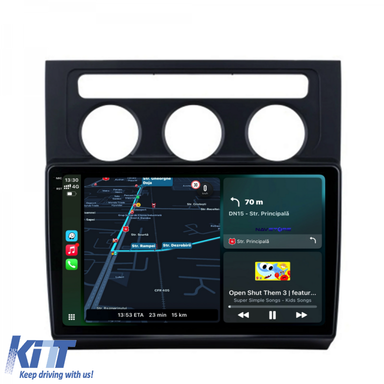 Navigatie Dedicata Volkswagen Touran (2003-2010), 10Inch, 2Gb Ram, 32Gb Stocare, Carplay Performance AutoTuning