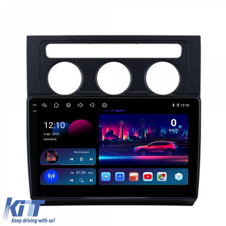 Navigatie Dedicata Volkswagen Touran (2003-2010), 10Inch, 2Gb Ram, 32Gb Stocare, Carplay Performance AutoTuning