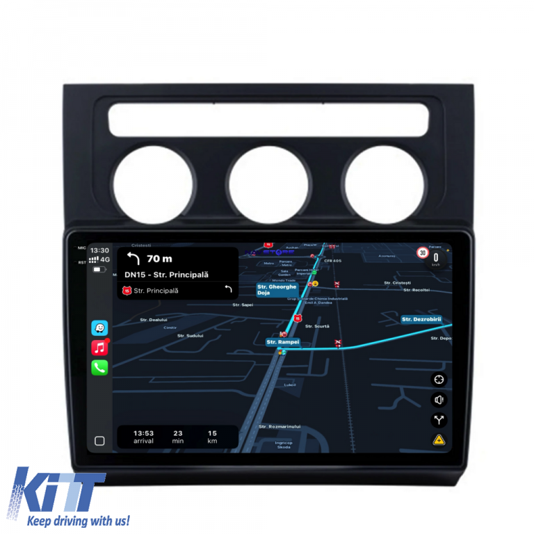 Navigatie Dedicata Volkswagen Touran (2003-2010), 10Inch, 2Gb Ram, 32Gb Stocare, Carplay Performance AutoTuning