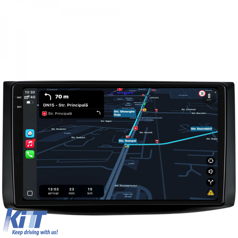 Navigatie Dedicata Chevrolet Aveo (2002-2011), 9Inch, 6Gb Ram, 128Gb Stocare, Carplay Performance AutoTuning