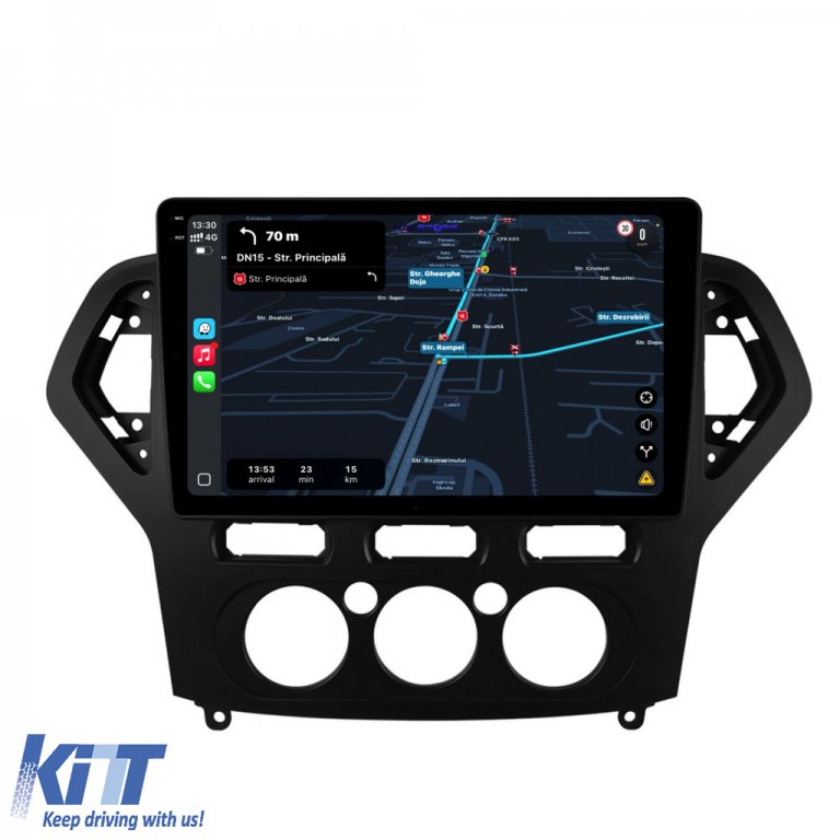 Navigatie Dedicata Ford Mondeo (2007-2014), 10Inch, 6Gb Ram, 128Gb Stocare, Carplay Performance AutoTuning