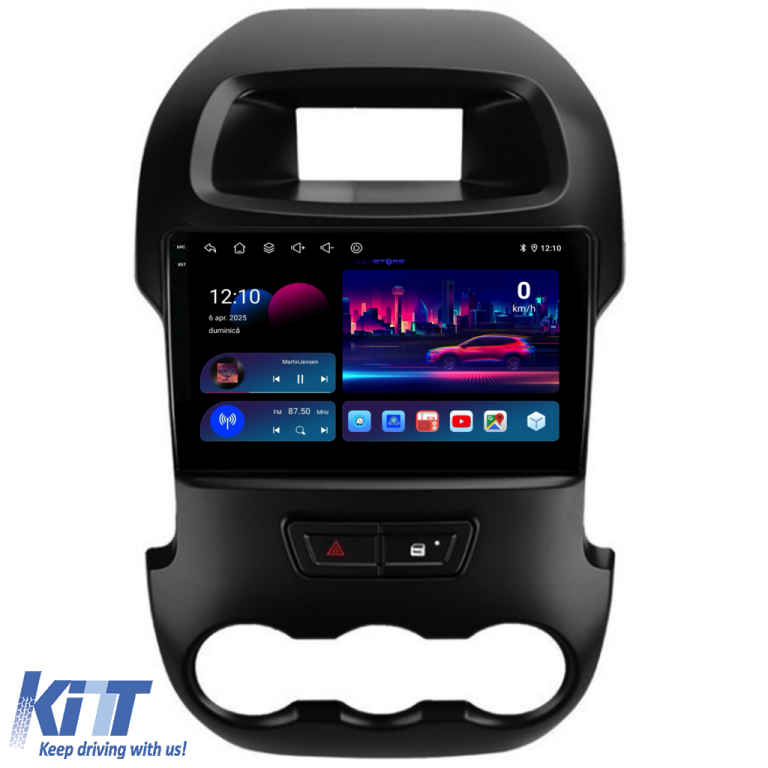Navigatie Dedicata Ford Ranger (2012-2015), 9Inch, 2Gb Ram, 32Gb Stocare, Carplay Performance AutoTuning