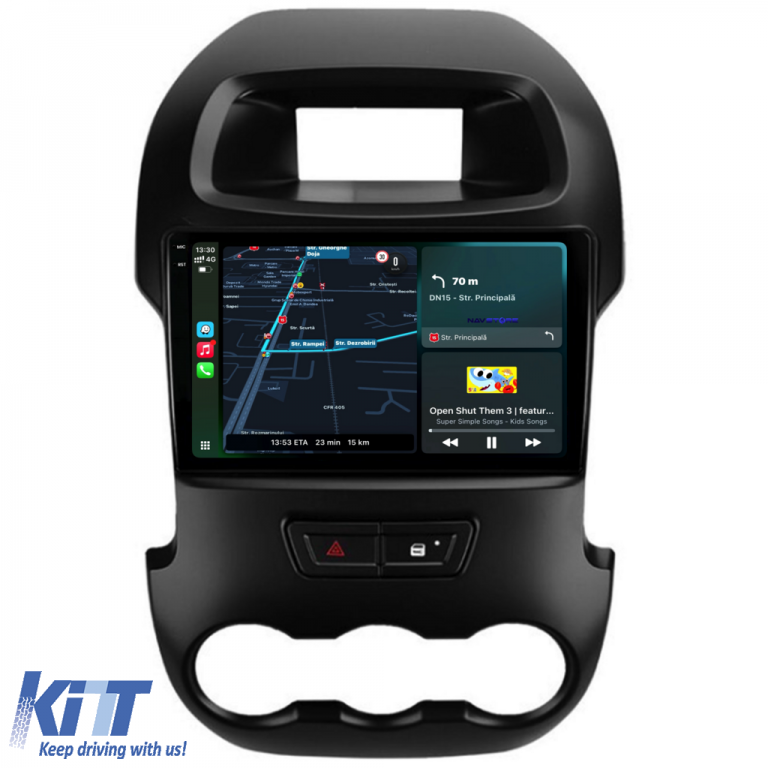 Navigatie Dedicata Ford Ranger (2012-2015), 9Inch, 2Gb Ram, 32Gb Stocare, Carplay Performance AutoTuning