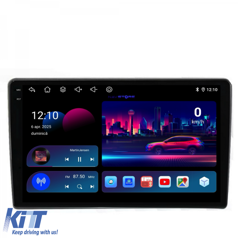 Navigatie Dedicata Ford Transit (2019-2025), 10Inch, 2Gb Ram, 32Gb Stocare, Carplay Performance AutoTuning