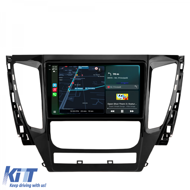 Navigatie Dedicata Mitsubishi Pajero (2016-2018), 9Inch, 8Gb Ram, 256Gb Stocare, Carplay Performance AutoTuning