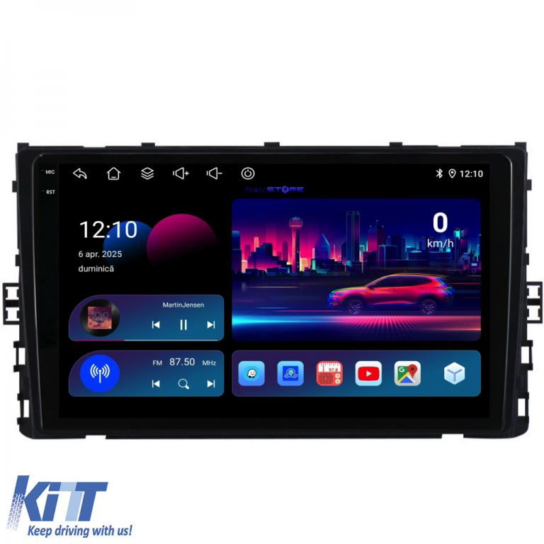 Navigatie Dedicata Volkswagen T-Roc (2017-2025), 9Inch, 2Gb Ram, 32Gb Stocare, Carplay Performance AutoTuning