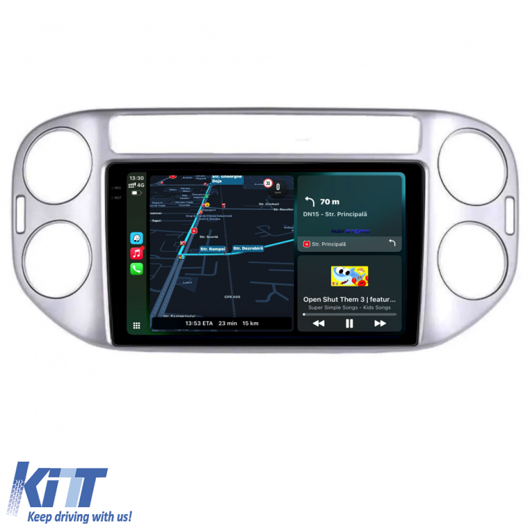 Navigatie Dedicata Volkswagen Tiguan (2006-2016), 9Inch, 2Gb Ram, 32Gb Stocare, Carplay Performance AutoTuning