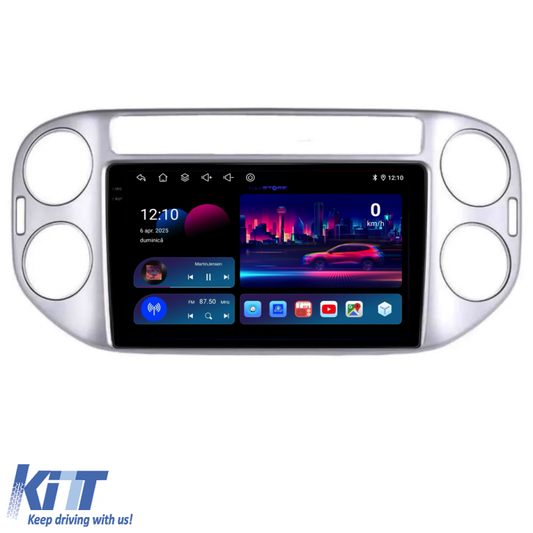Navigatie Dedicata Volkswagen Tiguan (2006-2016), 9Inch, 2Gb Ram, 32Gb Stocare, Carplay Performance AutoTuning