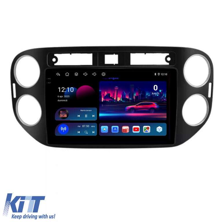 Navigatie Dedicata Volkswagen Tiguan (2011-2016), 9Inch, 6Gb Ram, 128Gb Stocare, Carplay Performance AutoTuning