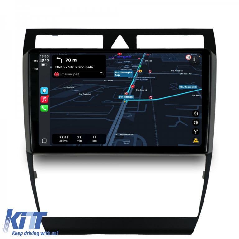 Navigatie Dedicata Audi A6 C5 (2000-2004), 9Inch, 2Gb Ram, 32Gb Stocare, Carplay Performance AutoTuning