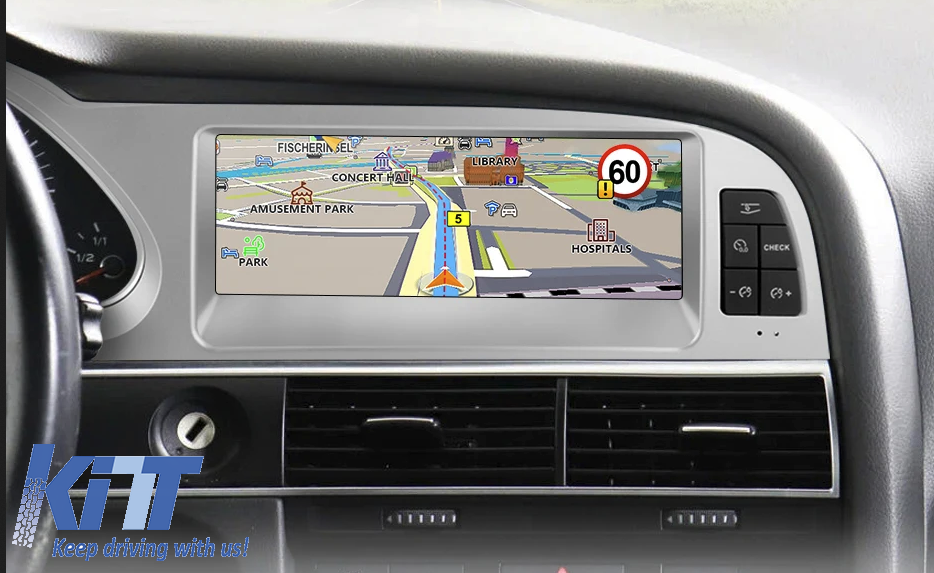 Navigatie Dedicata Audi A6 C6 (2005 - 2011), 8.8 Inch 4Gb Ram, 64Gb stocare, Carplay Performance AutoTuning