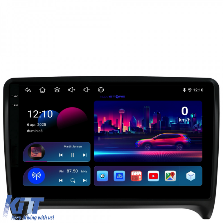 Navigatie Dedicata Audi TT (2006-2014), 9Inch, 2Gb Ram, 32Gb Stocare, Carplay Performance AutoTuning