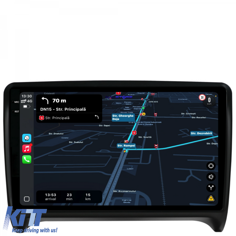 Navigatie Dedicata Audi TT (2006-2014), 9Inch, 4Gb Ram, 64Gb Stocare, Carplay Performance AutoTuning