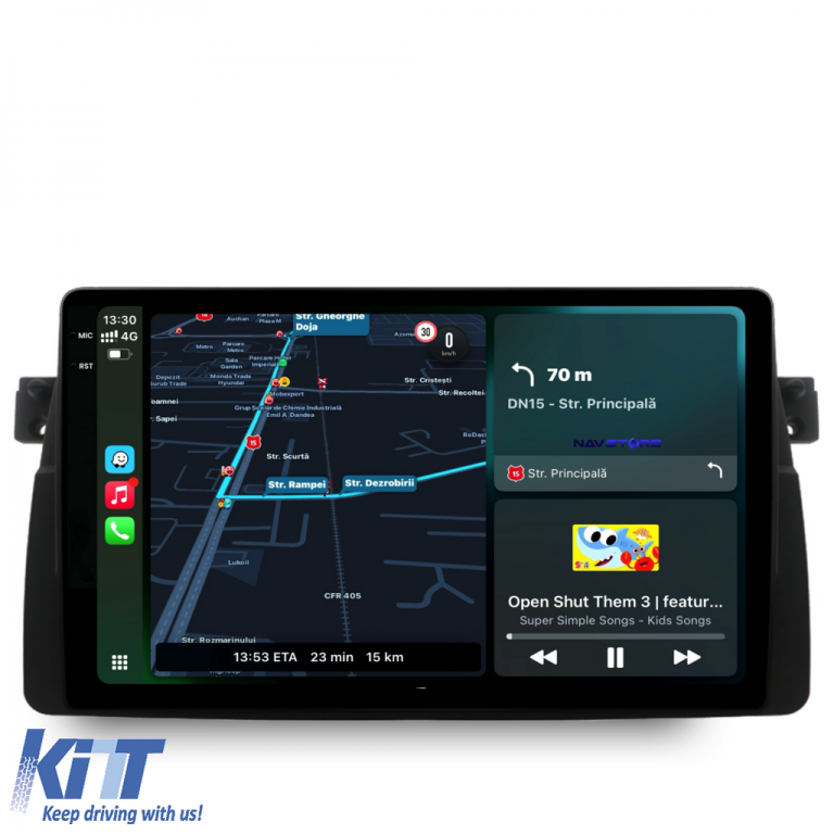 Navigatie Dedicata BMW Seria3 E46 (1997-2005), 9Inch, 6Gb Ram, 128Gb Stocare, Carplay Performance AutoTuning