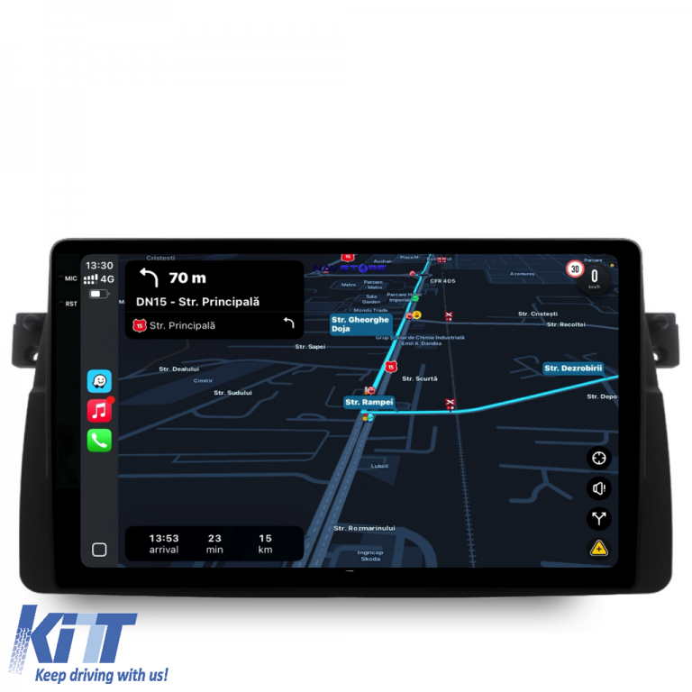 Navigatie Dedicata BMW Seria3 E46 (1997-2005), 9Inch, 6Gb Ram, 128Gb Stocare, Carplay Performance AutoTuning