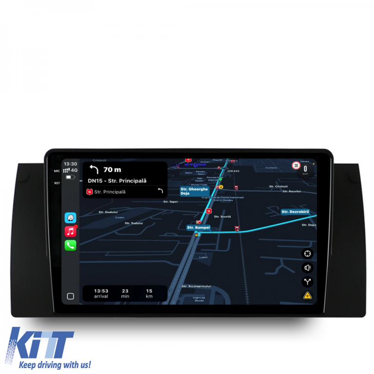 Navigatie Dedicata BMW Seria5 E39 X5 E53 (1995-2003), Incell 9Inch, 8Gb Ram, 256Gb Stocare, Carplay Performance AutoTuning