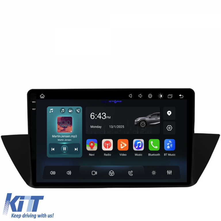 Navigatie Dedicata BMW X1 E84 (2009-2015), 10Inch, 4Gb Ram, 64Gb Stocare, Carplay Performance AutoTuning
