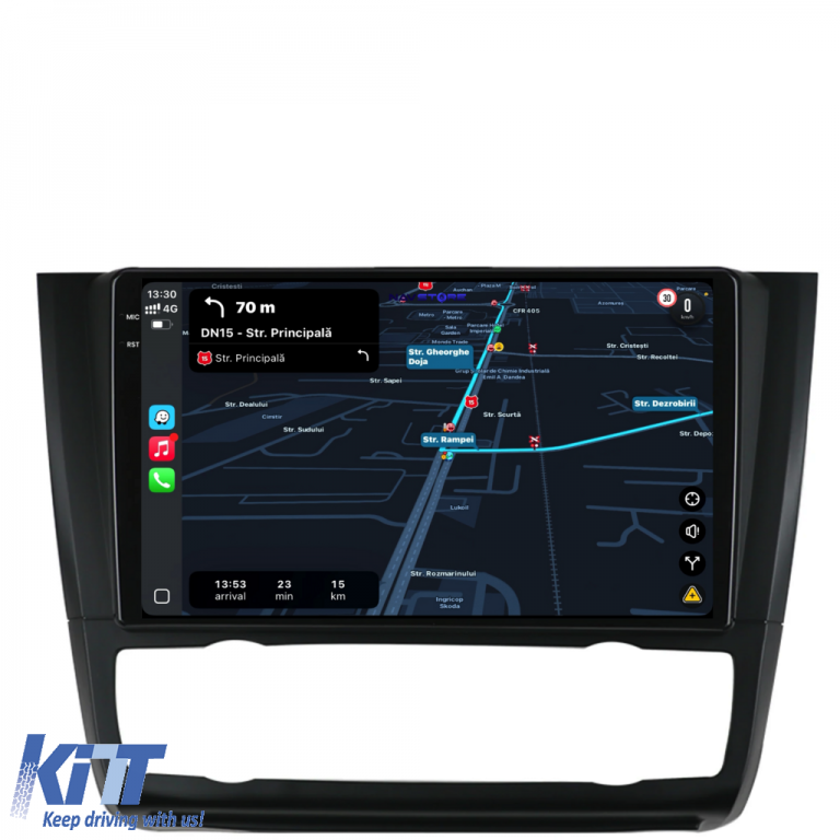 Navigatie Dedicata Bmw Seria 1 E82 E88 E81 E87 (2004-2011), 9Inch, 8Gb Ram, 256Gb Stocare, Carplay Performance AutoTuning