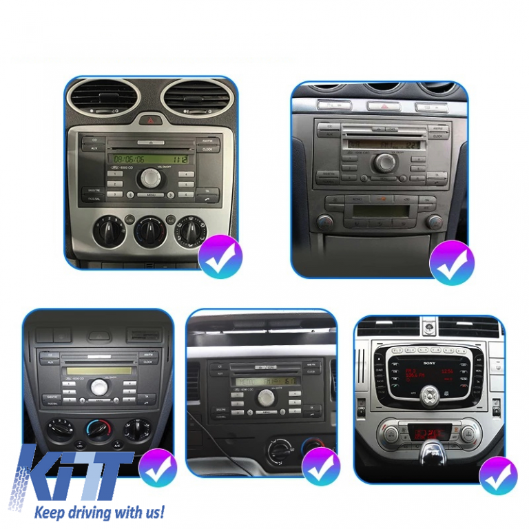 Navigatie Dedicata Ford, 7Inch, 4Gb Ram, 64Gb stocare, Carplay, Argintiu Performance AutoTuning