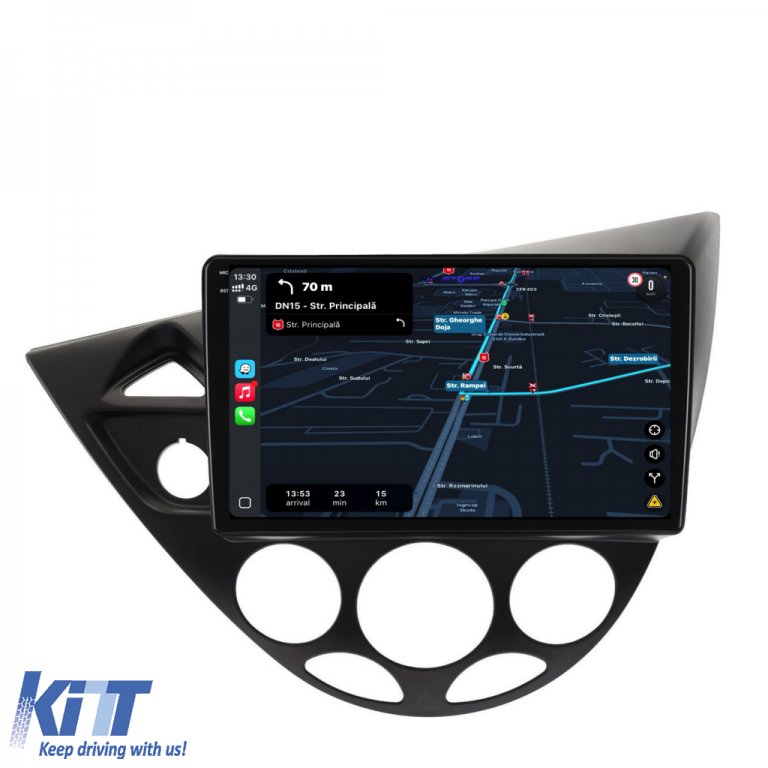 Navigatie Dedicata Ford Focus MK1 (1998-2004), Incell 9Inch, 4Gb Ram, 64Gb Stocare, Carplay Performance AutoTuning