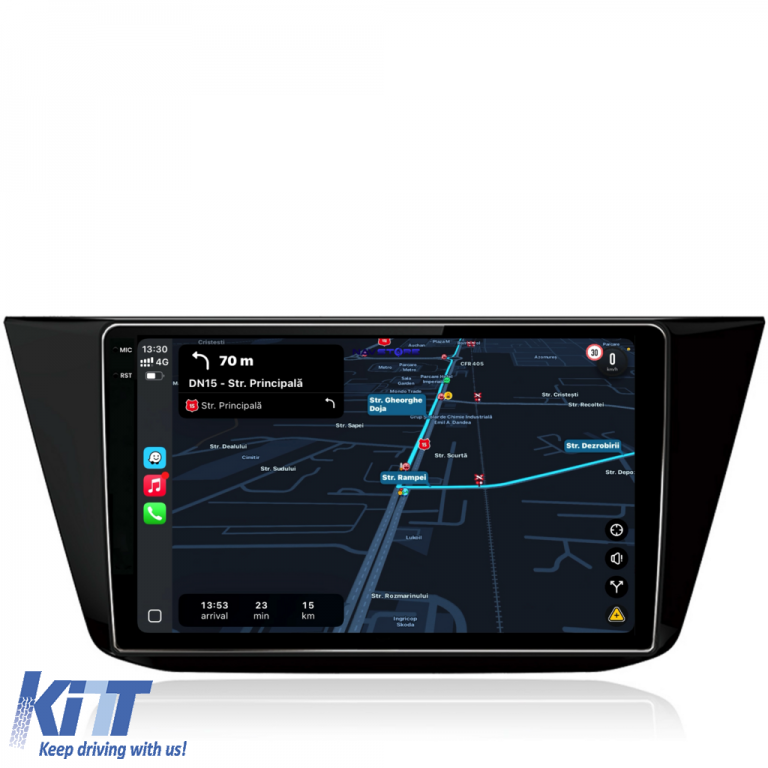 Navigatie Dedicata Volkswagen Tiguan (2016 - 2023), 10Inch, 8Gb Ram, 256Gb Stocare, Carplay Performance AutoTuning