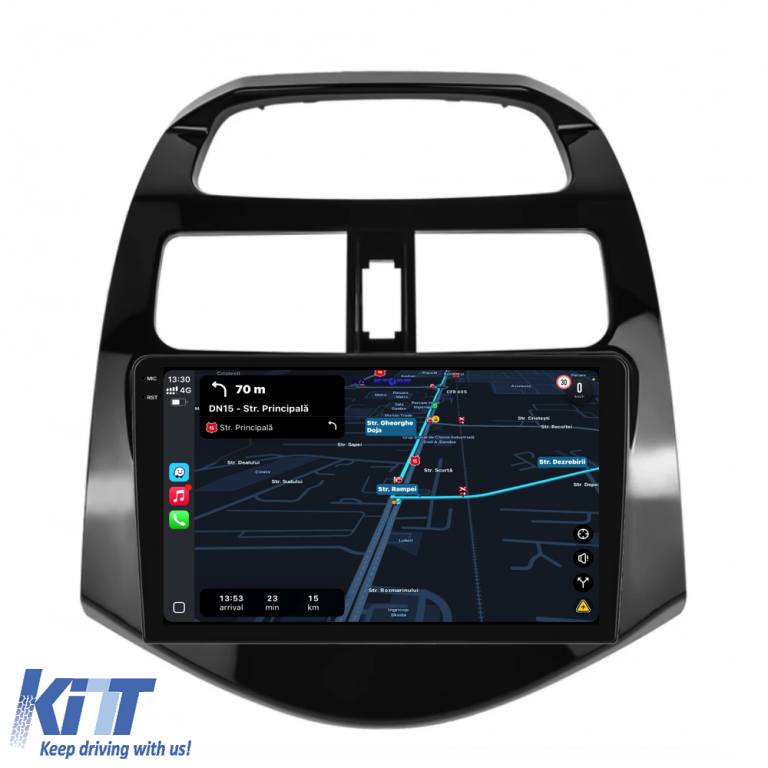 Navigatie Dedicata Chevrolet Spark (2009-2015), Incell 9Inch, 8Gb Ram, 256Gb Stocare, Carplay Performance AutoTuning