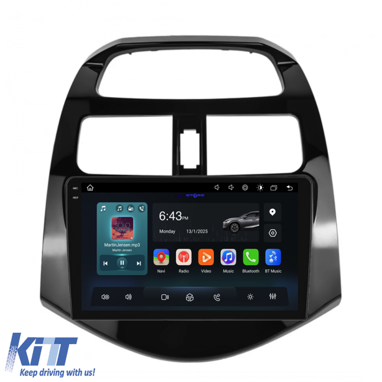 Navigatie Dedicata Chevrolet Spark (2009-2015), Incell 9Inch, 8Gb Ram, 256Gb Stocare, Carplay Performance AutoTuning