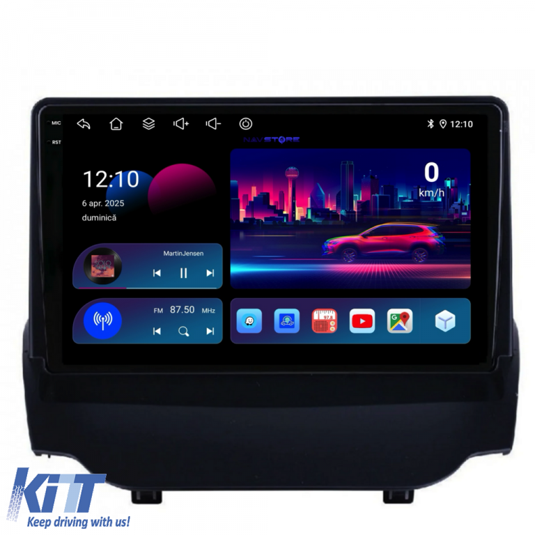 Navigatie Dedicata Ford EcoSport (2013-2016), 9Inch, 6Gb Ram, 128Gb Stocare, Carplay Performance AutoTuning