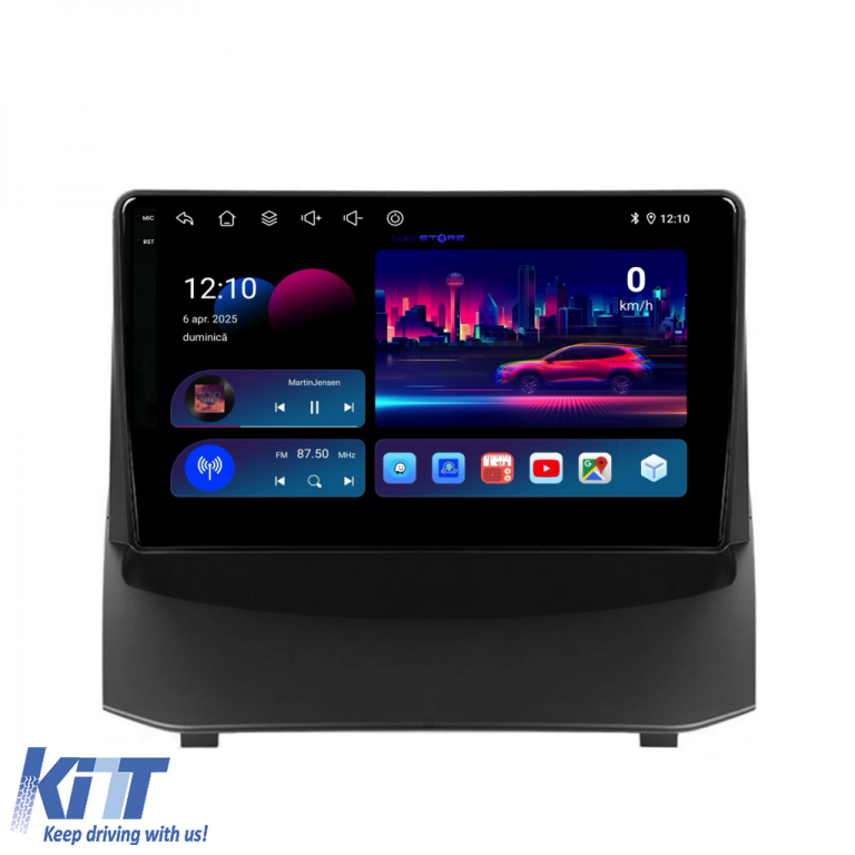 Navigatie Dedicata Ford Fiesta (2009-2017), 9Inch, 2Gb Ram, 32Gb Stocare, Carplay Performance AutoTuning